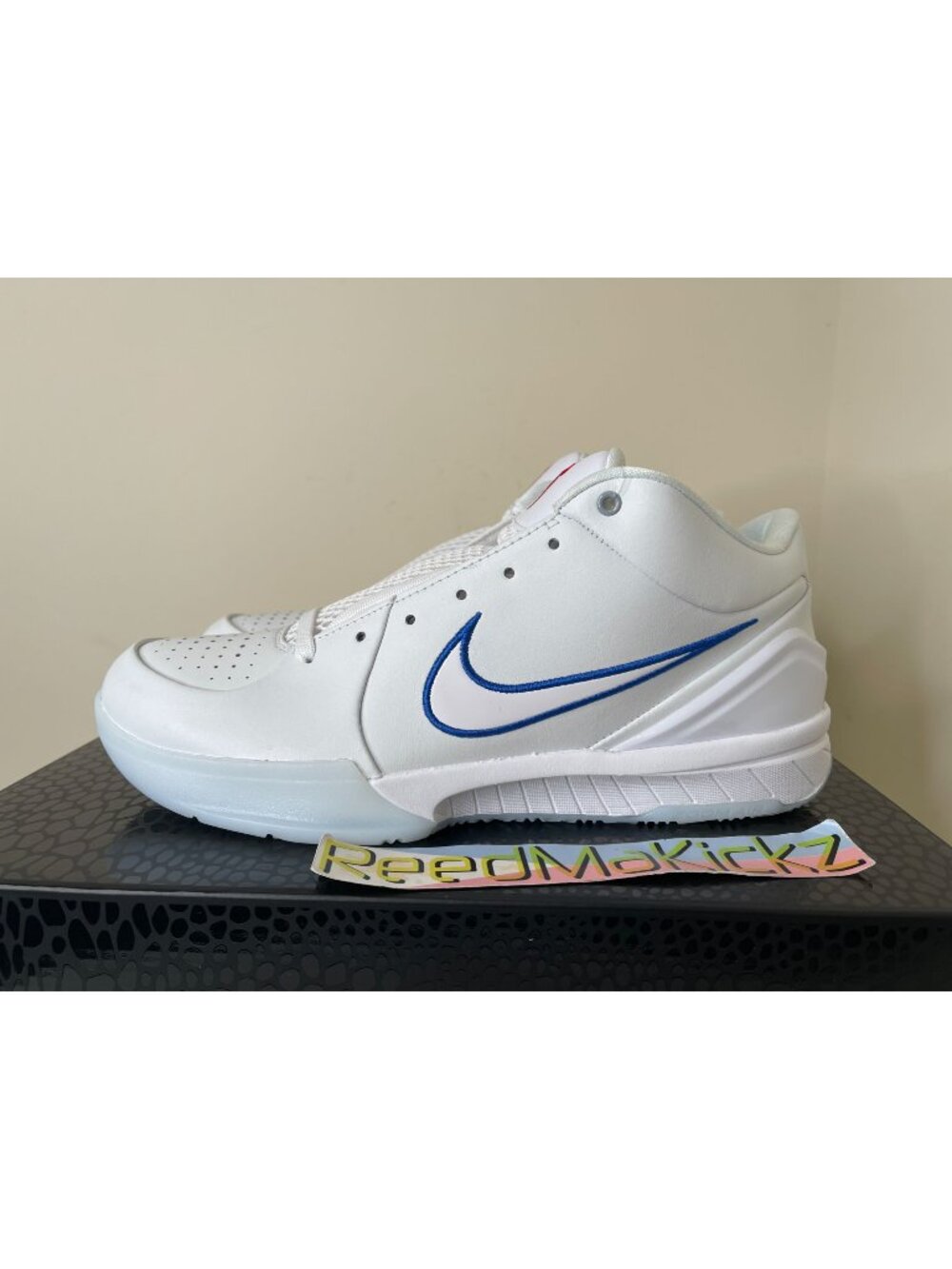 Nike Kobe 4 Protro Draft Pack #8 New Jersey Nets Mens 10us